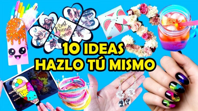 10 Cosas que Hacer en Casa – Uñas Falsas, Pulsera, Tarjeta para los Mejores Amigos y Más…