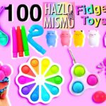 100 IDEAS HAZLO TÚ MISMO FIDGET TOYS   VIRAL TIKTOK FIDGET TOYS, TRUCOS POP IT y más ideas