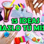 15 PROYECTOS DE HAZLO TÚ MISMO CUANDO ESTÁS ABURRIDO EN CASA–Uñas, Café, Regalos para amigos y más.