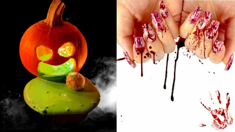 20 IDEAS DE ÚLTIMA HORA DE HALLOWEEN - Ideas y Trucos de Decoración de Halloween DIY