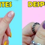 23 IMPRESIONANTES HACKS PARA UÑAS E IDEAS DE ARTE DE UÑAS QUE DEBES PROBAR: CÓMO HACER UÑAS FALSAS