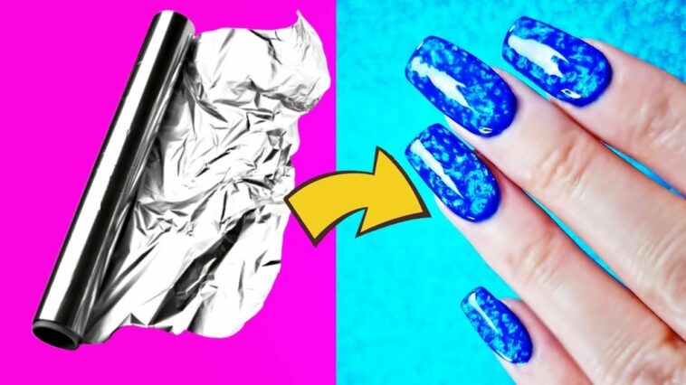 30 TRUCOS PARA UÑAS QUE TE VAN A GUSTAR DEFINITIVAMENTE - COMO HACER UÑAS FALSAS en Casa y más