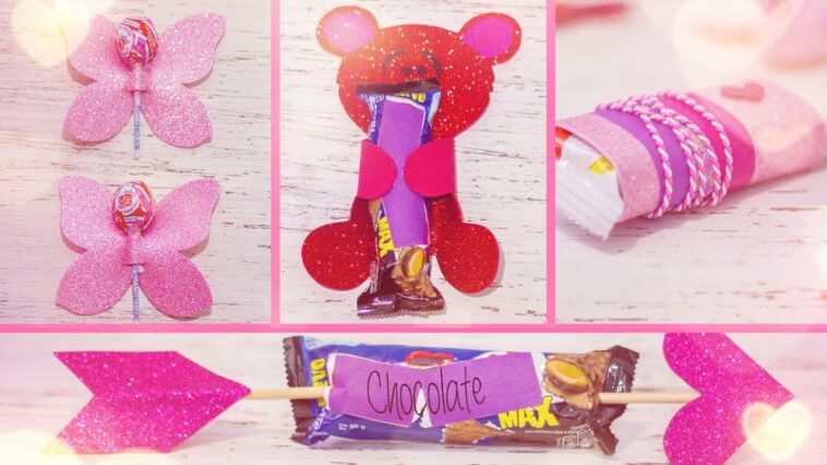 ♥ 4 Maneras creativas de regalar un dulce en SAN VALENTIN ♥