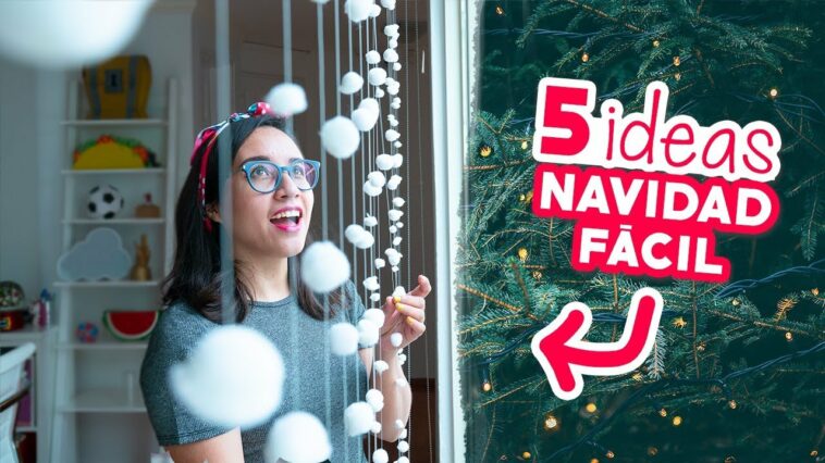 5 DECORACIONES NAVIDEÑAS que NECESITAS en TU CASA! ??Craftingeek