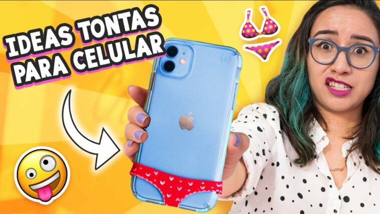 5 IDEAS TONTAS para CELULAR que VAS A QUERER HACER ? ✄ Craftingeek