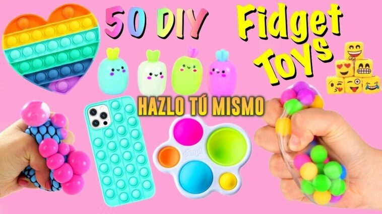 50 IDEAS “HAZLO TÚ MISMO” - TIKTOK Viral FIDGET TOYS– Ideas Divertidas “POP IT” y más..