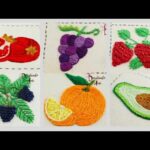 6 frutas para bordar a mano Libro de bordado página 19