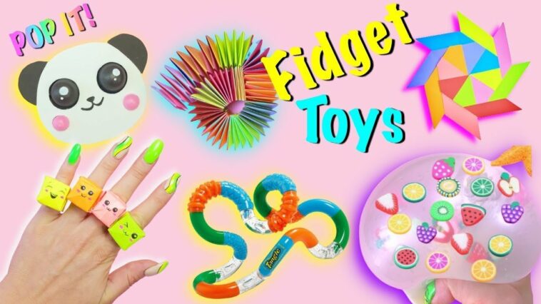 7 Ideas Hazlo Tú Mismo - FIDGET TOYS SUPER FÁCILES - POP IT Panda y más Ideas por Girl Crafts