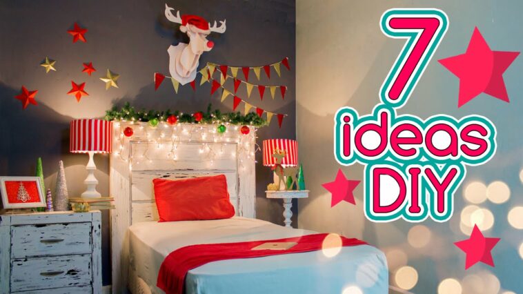 7 Ideas para decorar tu espacio en NAVIDAD | ESPECIAL DE NAVIDAD (ep 5)