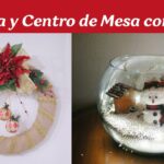 Aprende paso a paso - Corona para puerta y Centro de mesa con luces