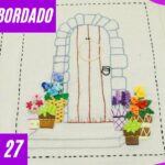 Bordar puerta de madera Libro de bordado página 27