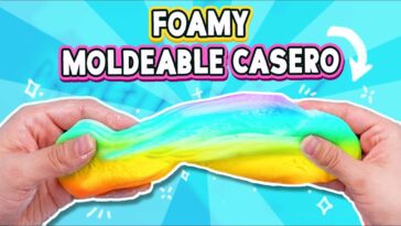 CÓMO HACER FOAMY MOLDEABLE CASERO ? Craftingeek