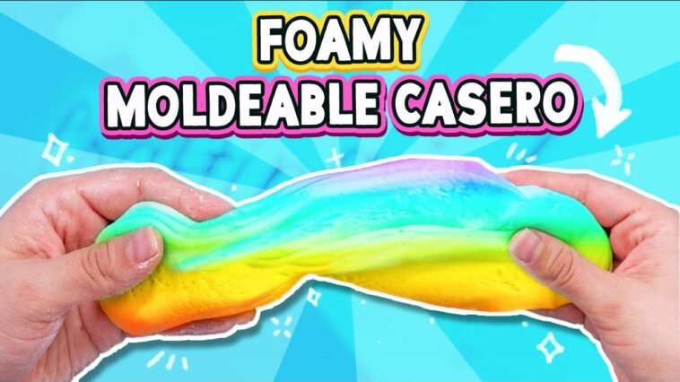 CÓMO HACER FOAMY MOLDEABLE CASERO ? Craftingeek