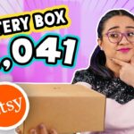 COMPRÉ $4000 DE CAJAS MISTERIOSAS DE ETSY ?? Craftingeek