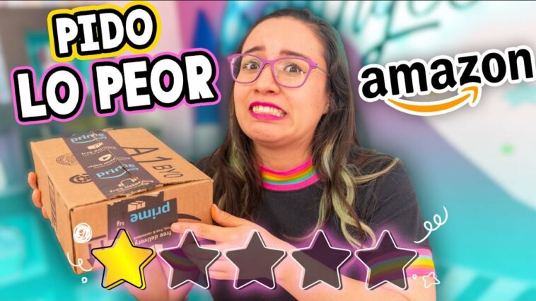 COMPRÉ los MATERIALES PEOR VALORADOS de AMAZON ? *Que horror* ✂️ Craftingeek