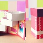 Caja con cajones: Guarda regalo - Dia de los enamorados // Origami box Tower