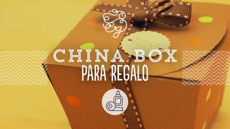 China box: cajita para dulces hecha por ti | Craftingeek*