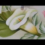 Como Pintar Flores /Alcatraz / Cala / Cartucho / How to Paint a Cala Lily Flower