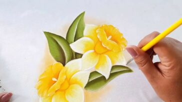 Como Pintar Flores / Narcisos