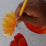 Como Pintar Flores en Tela / Pintura para Principiantes