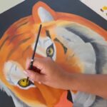 Como Pintar Ojos De Tigre