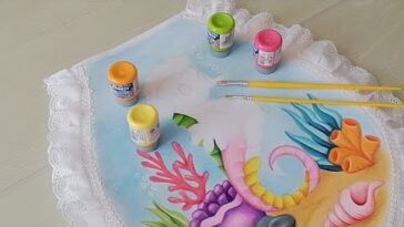 Como Pintar Un Caballito De Mar / Manualidades / DIY