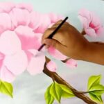 Como Pintar Un Cuadro Con Flores De Cerezo