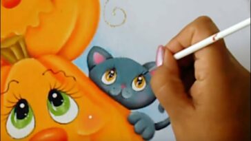 Como Pintar Un Gatito /How to Paint a Kitten
