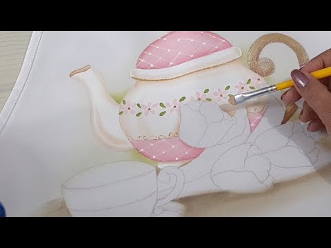 Como Pintar Una Taza En Tela