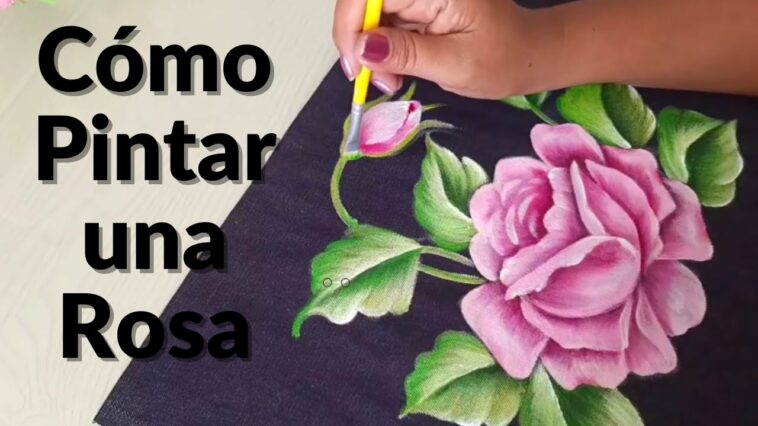 Como Pintar una Rosa