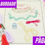 Cómo bordar diseños | How to Embroidery Libro de bordado página 28