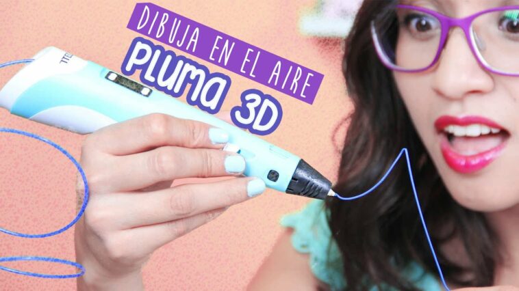 Cómo dibujar en el aire: Pluma 3D ¿Conviene? - 3D Printing Pen ✄ Craftingeek