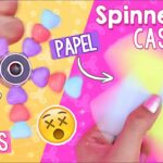 Cómo hacer 4 FIDGET SPINNER CASEROS FÁCILES ¡Hazlos Hoy, SÍ FUNCIONAN! ✎ Craftingeek