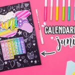 Como hacer el calendario de JUNIO - BULLET JOURNAL IDEAS