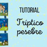 Como hacer tríptico pesebre en patchwork  -Paso a Paso-El Rincón de Beatriz