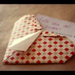 Corazon camisa // origami - Dia del padre