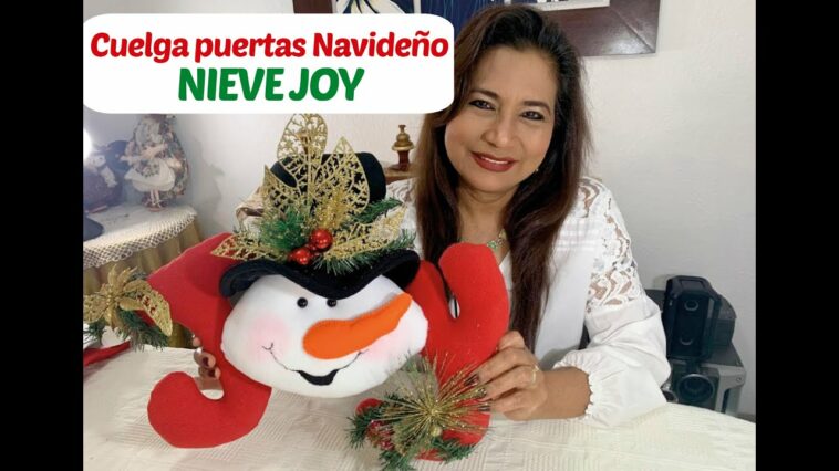 Cuelga puertas Navideño Joy (Alegría)