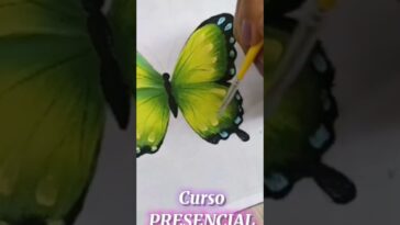 Curso para pintar mariposas