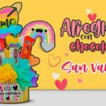 DIY: Arreglo ARCOIRIS con CHOCOLATES - ESPECIAL DE SAN VALENTÍN