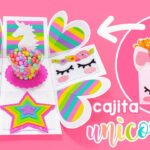 DIY: Cajita explosiva UNICORNIO de CUMPLEAÑOS