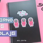 DIY Cuaderno de Squid Game - REGRESO AL COLEGIO - LUZ VERDE LUZ ROJA - TENDENCIAS VIRALES DE TikTok