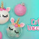 DIY: Esferas de UNICORNIO - ESPECIAL DE NAVIDAD