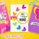 DIY: HERMOSAS tarjetas para MAMÁ/SHAKER CARD (AGITABLE) rellena de lentejuela - DÍA DE LAS MADRES