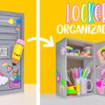 ♻️ DIY: Haz tu propio CASILLERO/LOCKER organizador de materiales - ESPECIAL DE REGRESO A CLASES