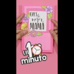 DIY: Hermosa carta para MAMÁ - #shorts