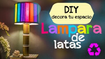 DIY: Lampara de latas