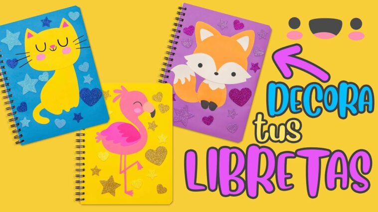 DIY: Libretas de ANIMALITOS KAWAII - REGRESO A CLASES