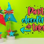 DIY: Pinitos navideños de tela súper fáciles - ESPECIAL DE NAVIDAD