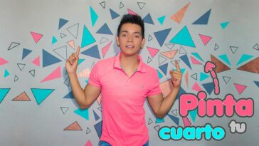 DIY: Pinta tu pared super FACIL, LINDO Y MODERNO