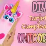 DIY: TARJETA de felicitación de UNICORNIO